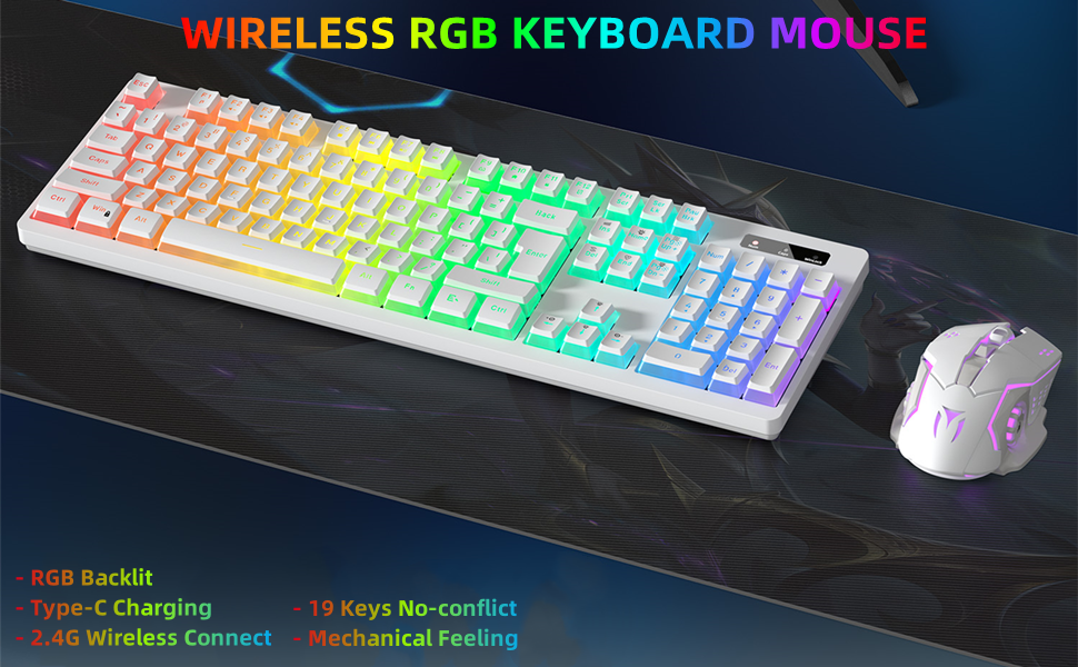 Wireless Gaming Keyboard
