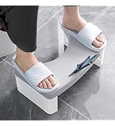 Toilet Stool Stackable Poop Step Foot Stool Potty Small Stools for Seniors Adults Portable Foot S...