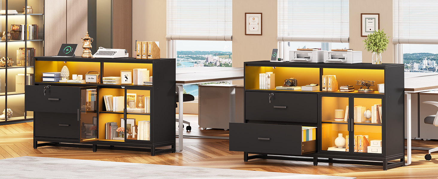 printer stand with storage