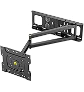 FORGING MOUNT Corner TV Wall Mount with 25.6 inch Long Arm, Full Motion TV Mount Swivel and Tilt,...