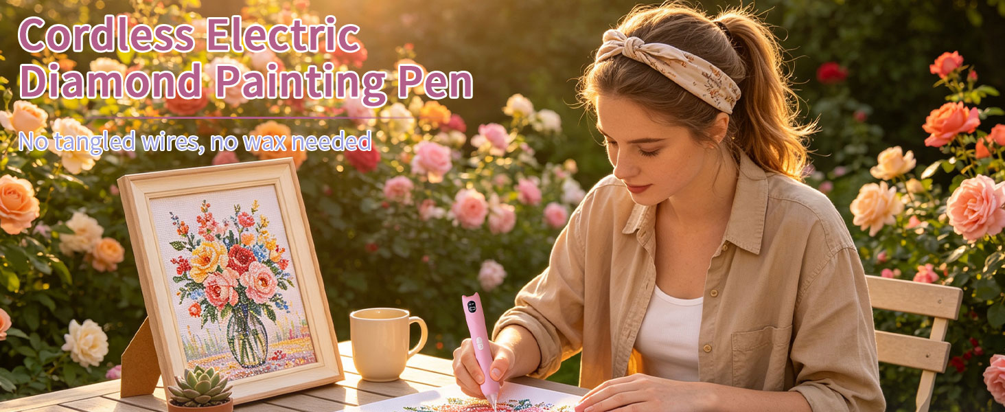 electric diamond painting pen