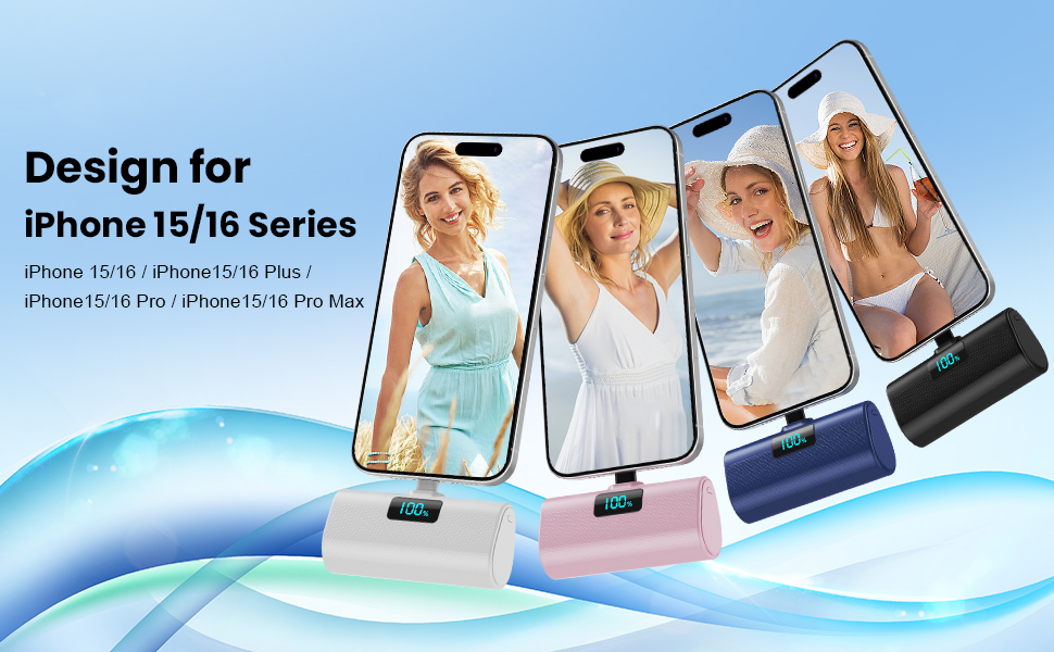 Portable Charger for iPhone 15