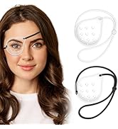 FOWSRHRG 2pcs Clear Eye Shield After Cataract Surgery, Breathable Eye cover for Sleeping after Su...