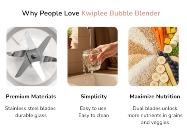 kwiplee bubble blender