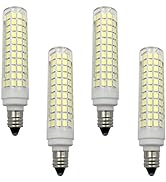 Edearkar E11 LED Bulb Dimmable 15w (4 Pack)- All-New-(136LEDs) 150W Equivalent, 1500lm, 110-130V,...
