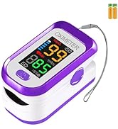 Pulse Oximeter Fingertip, Pulse OX with Large LED Display, Oximeter, Pulse Oximeter, Fingertip Pu...