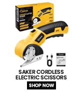 saker cordless electric scissor