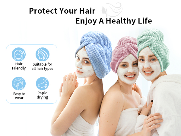 Microfiber Hair Towel