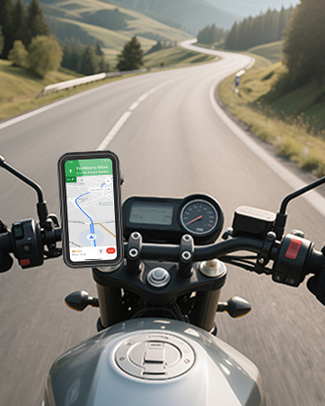 water proof bike phone mount