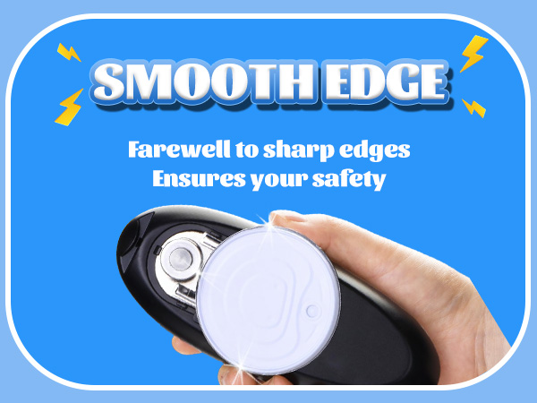 Rechargeable Can Openers Smooth Edge