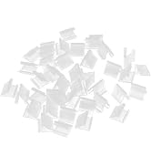 100Pcs Transparent Balloon V-shaped Clip Wedding Creative Balloon Clip Plastic V-shaped Wedding P...