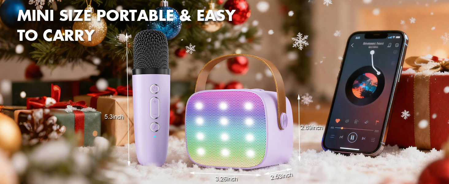 portable mini karaoke machine