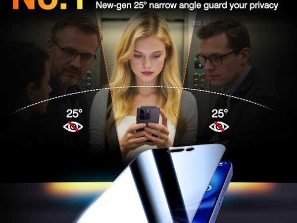 iphone 16 plus privacy screen protector