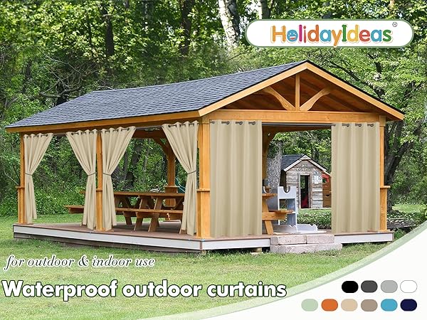 outdoor curtains