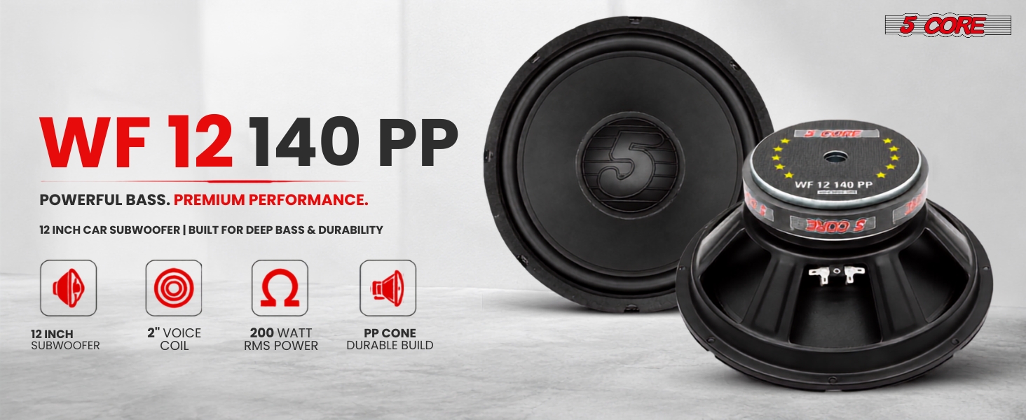 WF 12 140 PP 4OHM