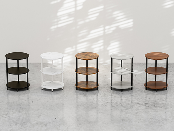 round side tables living room