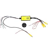 Video Switcher 4 Input 1 Intelligent Car Video Switcher Converter Output Switch Video System Auto...