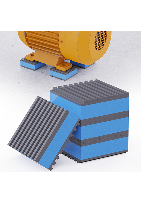 Air Compressor Isolation Pads