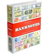 LIGHTHOUSE - Currency Album with 100 Integrated Sheets to Store and Display 300 Banknotes (9 2/3"...