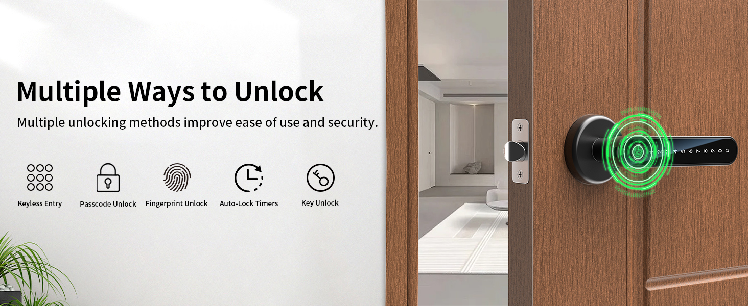 fingerprint door lock