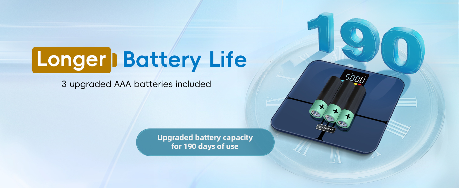 lepulse smart body fat scale smart scale with bmi body fat muscle mass weight water