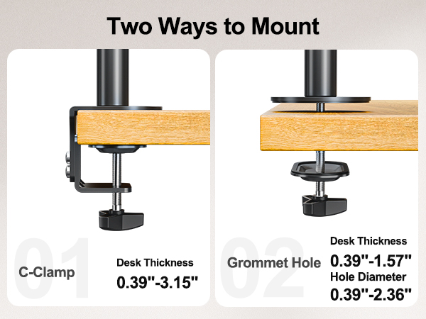 vertical monitor mounts for 2 monitors