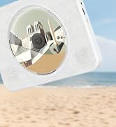 Portable CD player with carrying handle