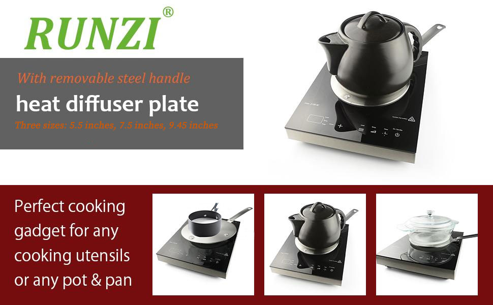 Heat Diffuser Stainless Steel Induction Adapter