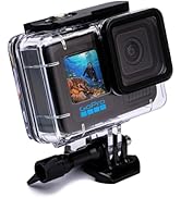 REFLEX CAMERA 60M/196FT Waterproof Protective Underwater Dive Housing Case with Bracket for GoPro...
