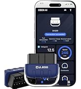 OBD2 Scanner Bluetooth, Unique AI Solutions,Carbon Deposition,Code Reader for Check Engine Light,...