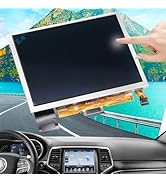 TsuperU 8.4" Uconnect LCD Display Touch Screen Replacement, Digitizer Screen for 2019+ Jeep Grand...