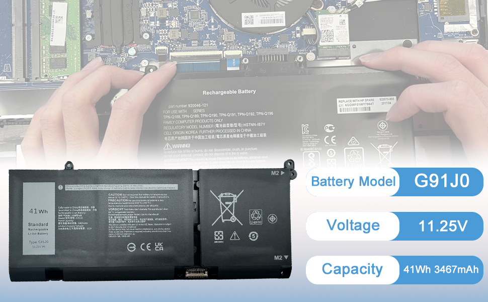 G91J0 Battery Replacement