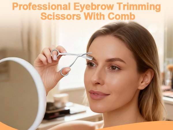 Eyebrow Trimmer Scissors