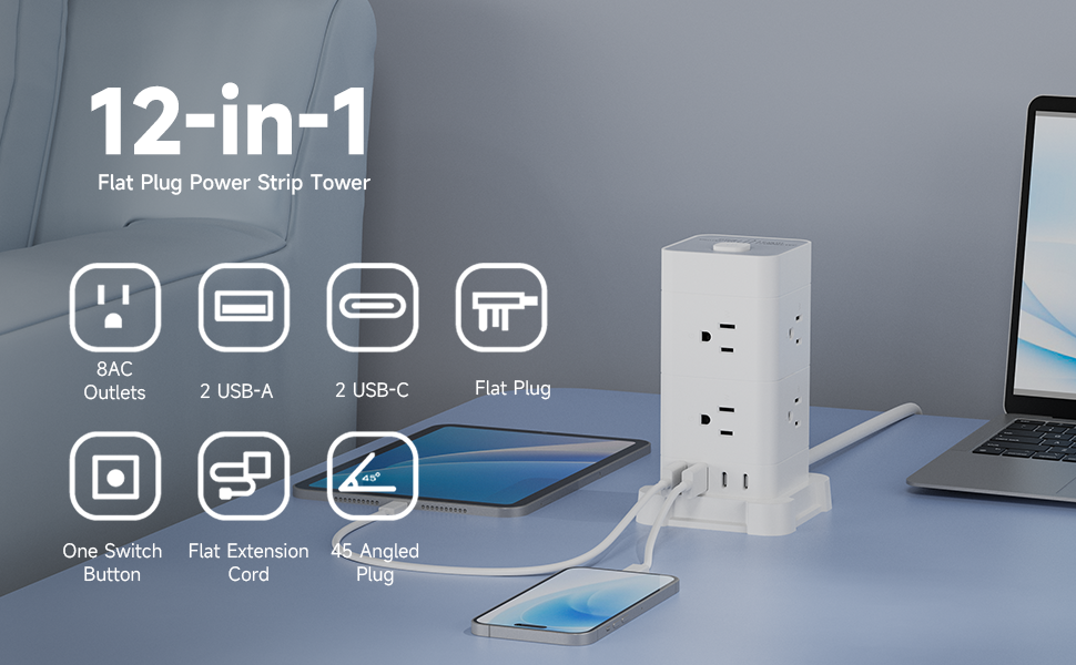 tower extension cord