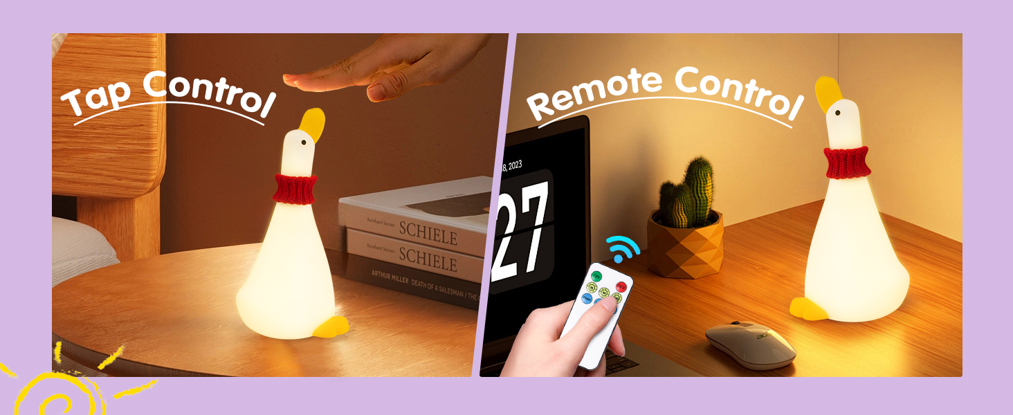 Duck Cute Night Light for Kids Baby Nursery