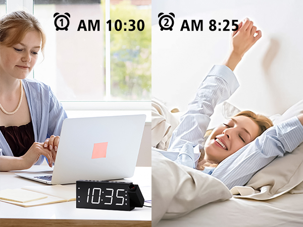 DUAL ALARM CLOCK
