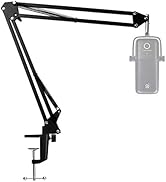 Wave 3 Microphone Stand, Professional Mic Boom Arm Stand Compatible with Elgato Wave 3 USB Conden...