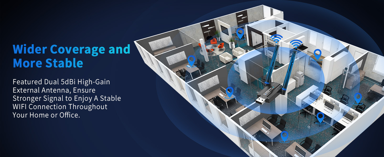 AX918B-Wider Coverage and More Stable