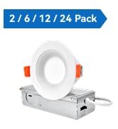 3 Inch Recessed LED Lights