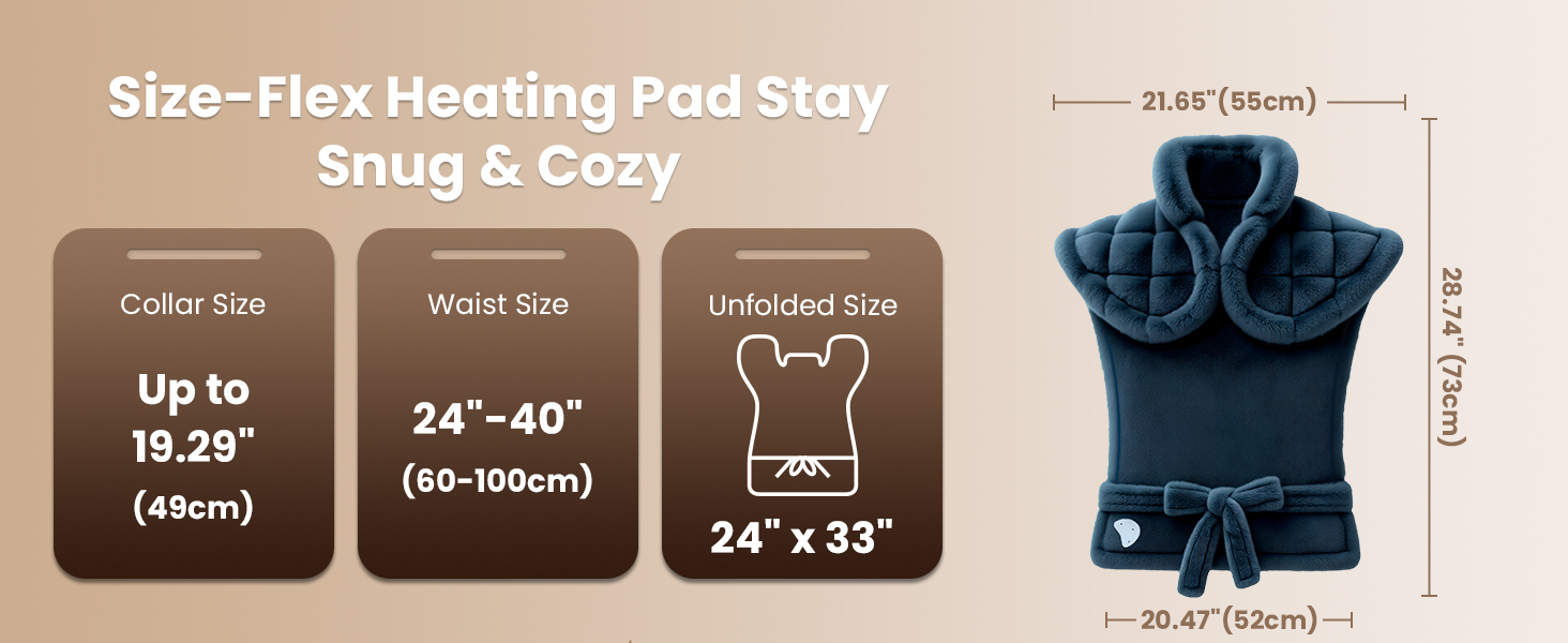 larger heating pad