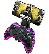 Joso RGB Wireless Mobile Gaming Controller for iPhone, Android, iPad, Tablet, PC, Phone Controlle...