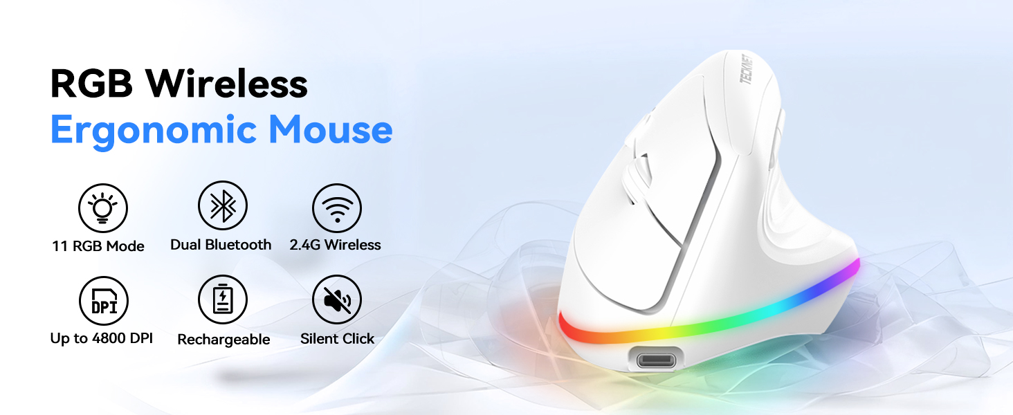 RGB Ergonomic Mouse