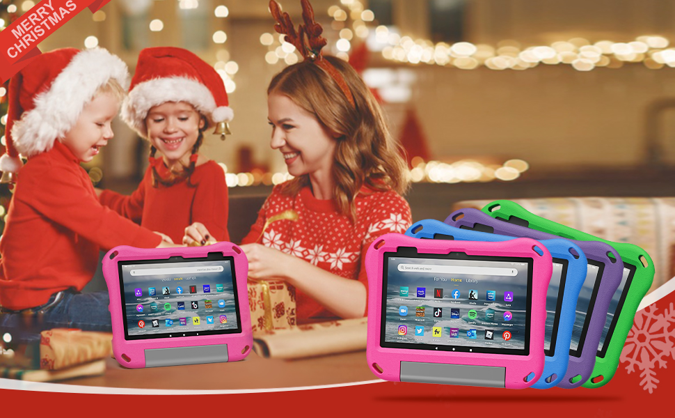 kindle fire hd 8 tablet case cover for kids 12th 10th generation 2022 2020