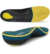 Arch Support Inserts for Men &amp; Women - Plantar Fasciitis Insoles with Max Cushion, Orthotics for ...
