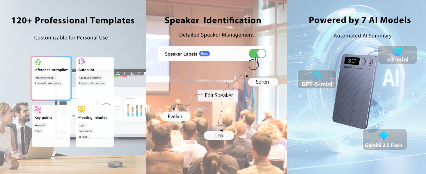 ai voice recorder with transcription