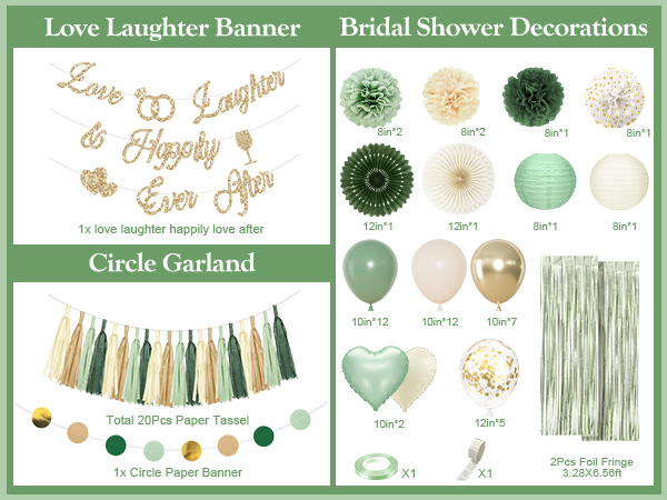 wedding shower decorations