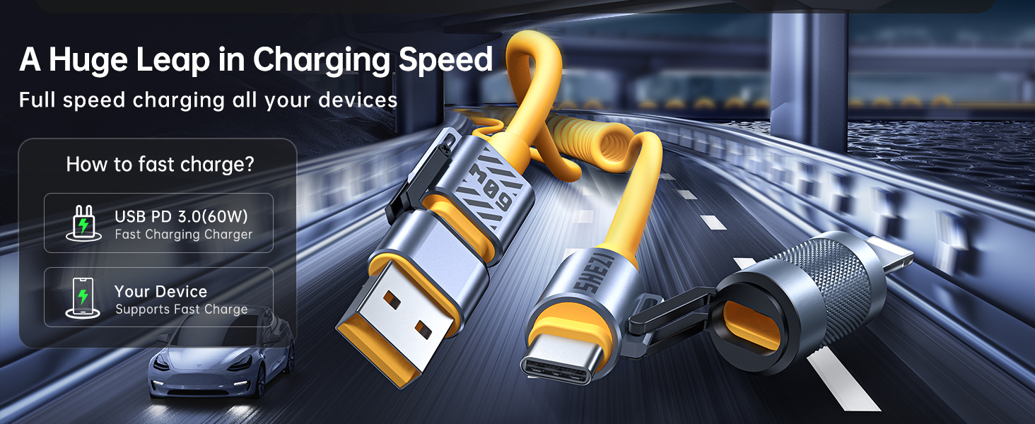 coiled usb c to lightning cable