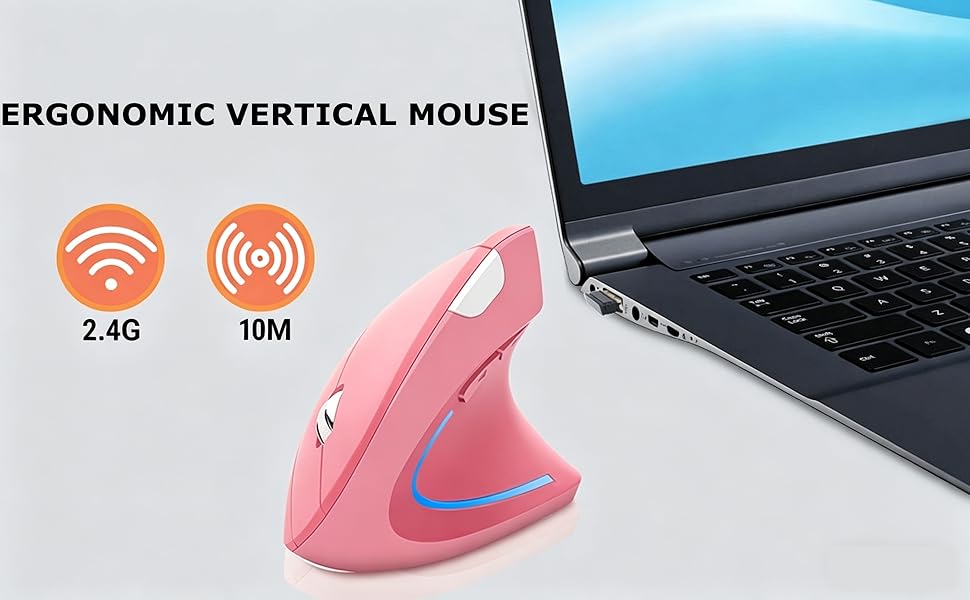 pink-ergonomic-mouse-vertical-women-girl-pc-laptop-computer-student-gift-ergo