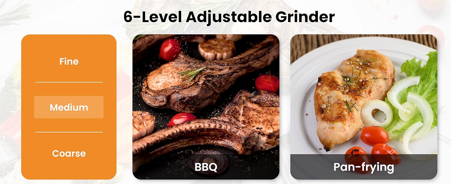 salt and pepper grinder set