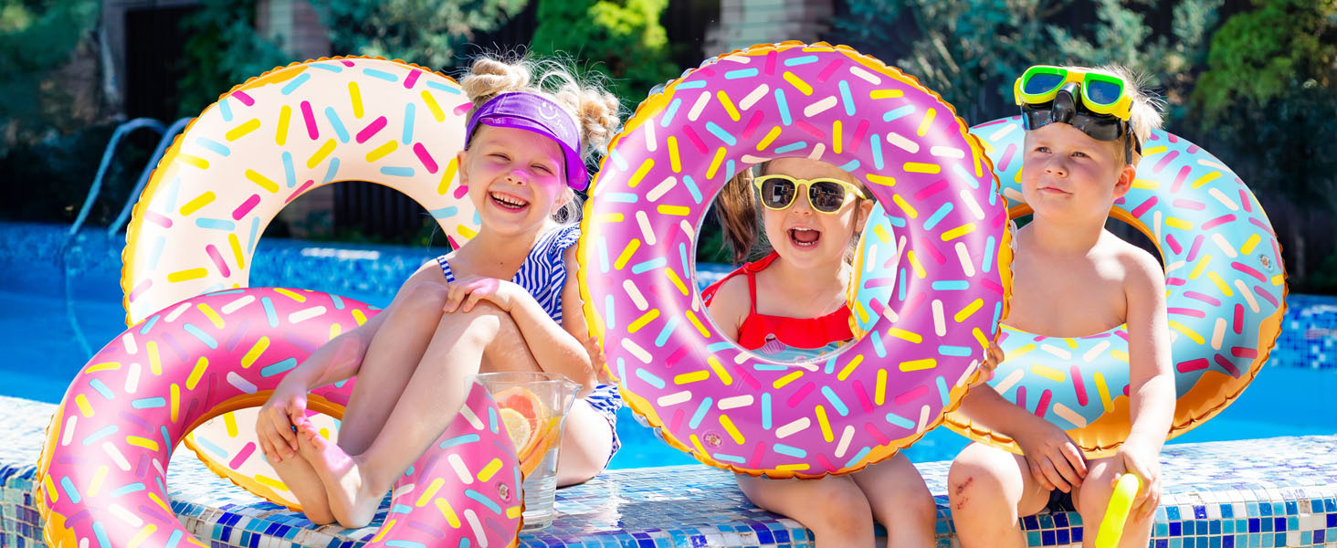 donut pool float donut decorations pool floats kids pool inflatables for kids pool tubes for kids